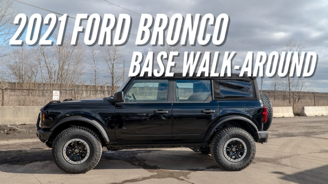2021 Ford Bronco Base Sasquatch Walk-Around | Bronco Nation