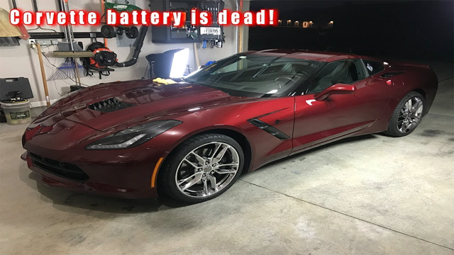 How to jump start a C7 Chevrolet Corvette  2014-2019