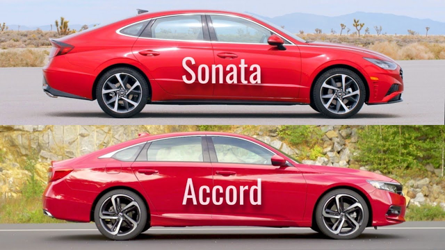 2020 Hyundai Sonata vs Honda Accord