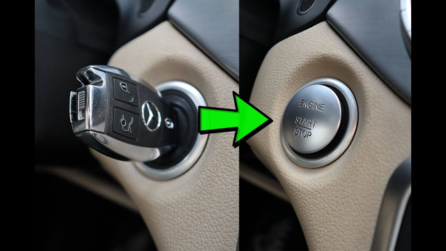 Detailed tutorial. How to install Start/Stop Button on a Mercedes.