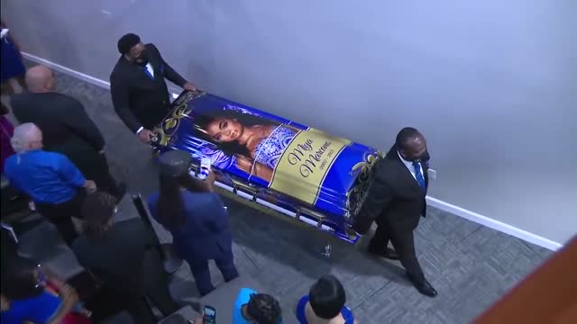 Family, friends say farewell to Miya Marcano