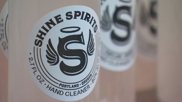 Portland distillery makes hand sanitizer to give to customers