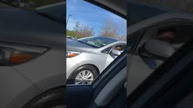Crazed Racist Woman ROAD RAGE