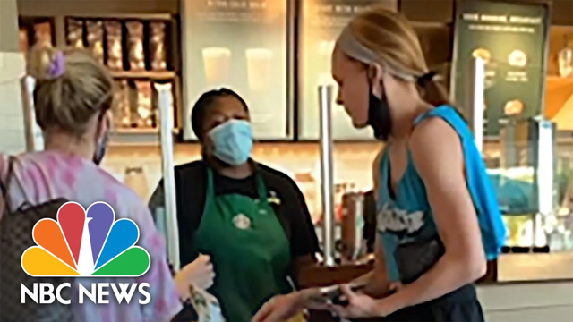 Video shows Customer's Racist Mask Rant After Refusing To Cover Her Face In California Starbucks