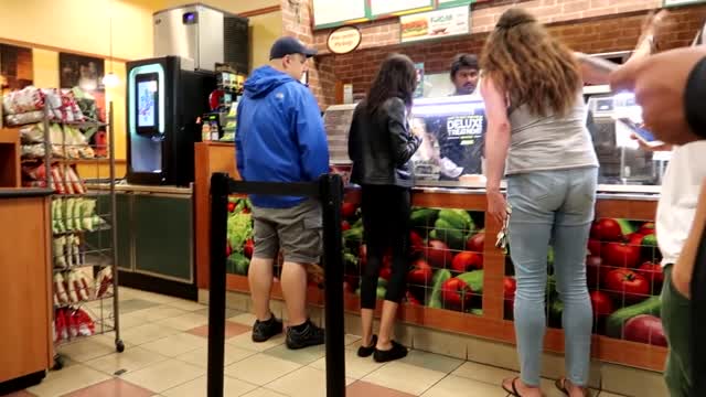 SUBWAY CUSTOMER GOES MENTAL FOR A MEATBALL SUB!! (ORIGINAL)