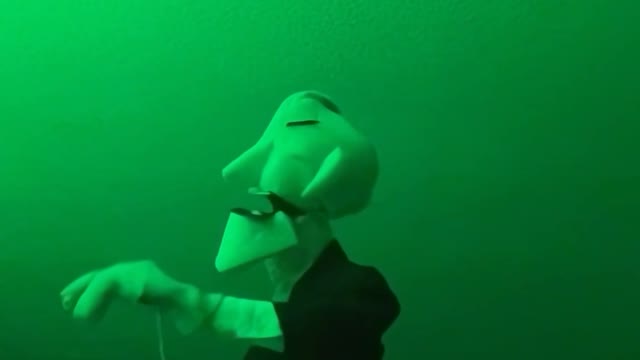 Puppet Comedian BOMBS at 1AM 😂 | Hilariously Bad Halloween Puppet Comedy by Erica Crooks