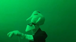 Puppet Comedian BOMBS at 1AM 😂 | Hilariously Bad Halloween Puppet Comedy by Erica Crooks