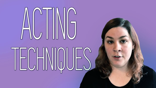 Acting Techniques for Roleplayers!