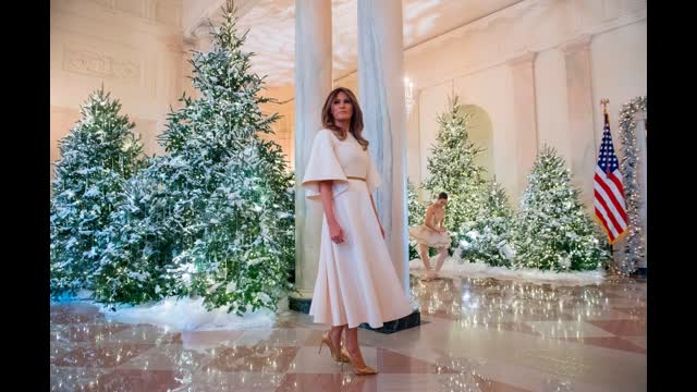 Melania Trump... Who GAF About Christmas?