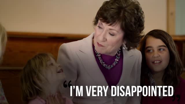 Susan Collins is Very Disappointed