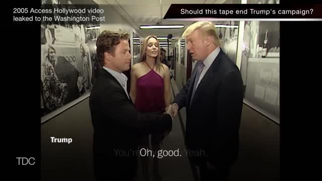 πTrump On Tape "I grab women  by The Pussyβπ