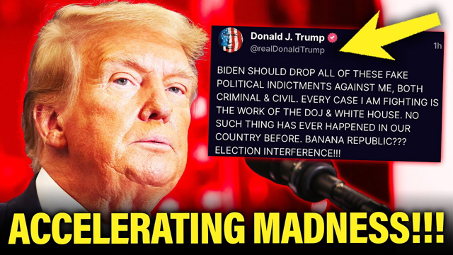 Trump Wakes Up and BEGS Biden FOR HELP as he Spirals