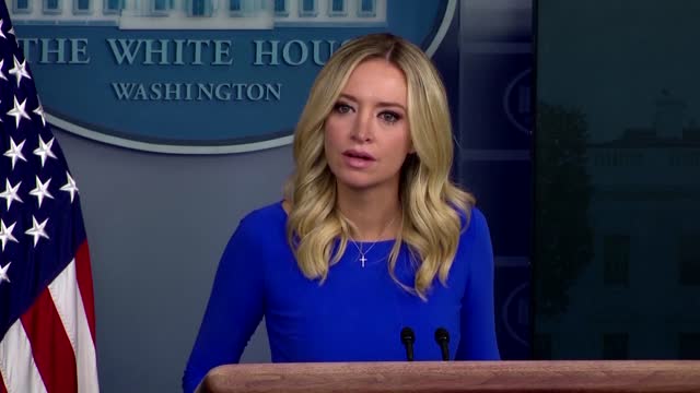 McEnany and reporter spar over mail-in voting claims