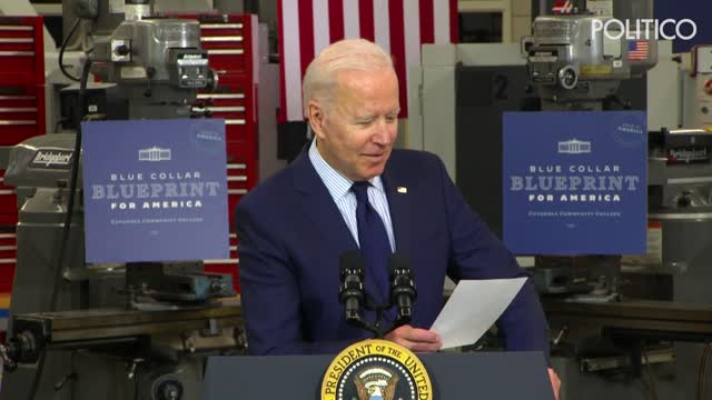 Biden mocks Republicans for promoting recovery plan they voted against