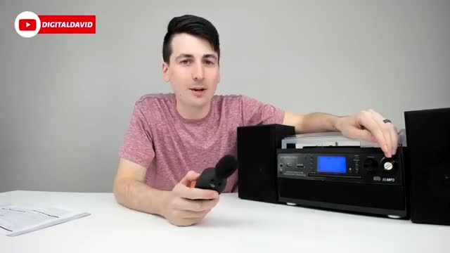 DIGITNOW Bluetooth Record Player Turntable with Stereo Speakers Review