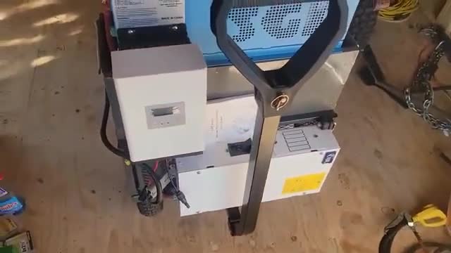 SunGoldPower 8KW Hybrid Solar Inverter Installed on Purple Tiny House!