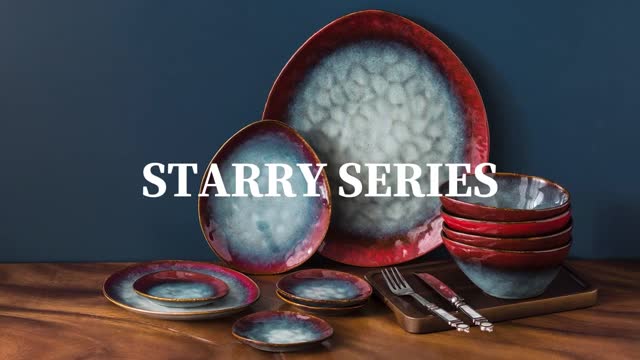 Create a colorful life with vancasso dinnerware sets