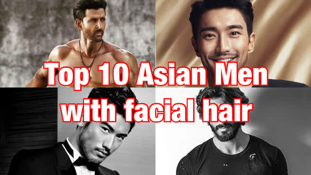 Top 10 sexiest Asian Men with Facial Hair - Asian Beard Growth week 22