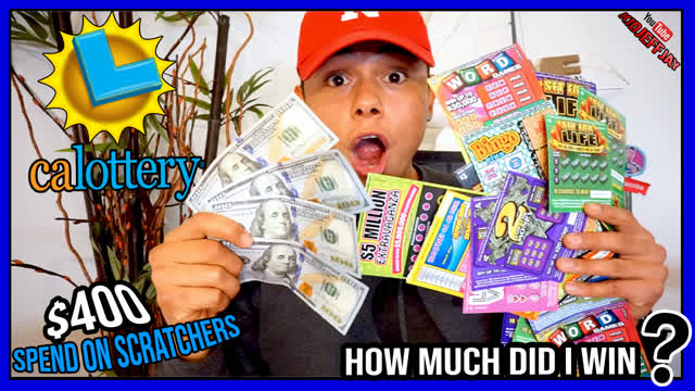 $400 Dollars in CaLottery Scratchers| Odds Of Winning 