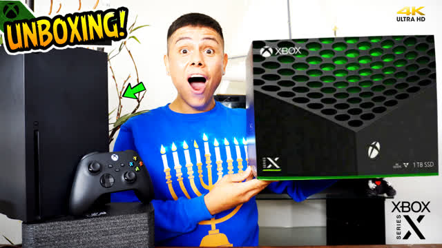 XBOX SERIES X UNBOXING