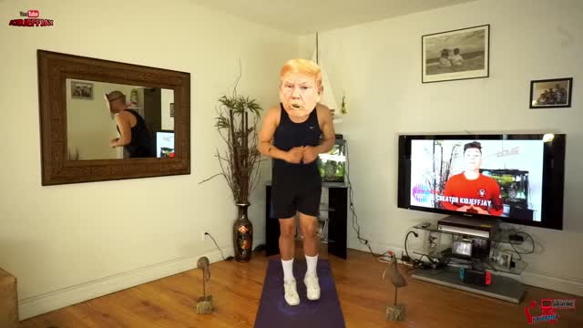 Donald Trump | Doing Prison Burpees