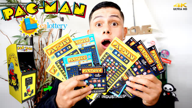 New Pac-Mac Lottery Ticket Scratchers | California ODDS Winning