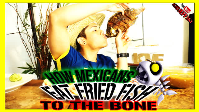 How MEXICANS Eat Fried Fish | To the BONE