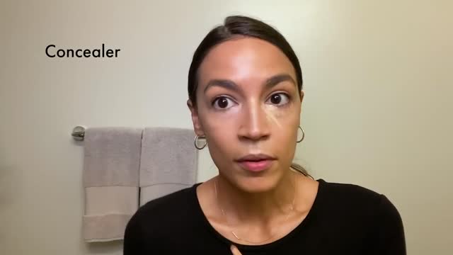 Congresswoman Alexandria Ocasio-Cortez's Guide to Her Signature Red Lip   Beauty Secrets   Vogue
