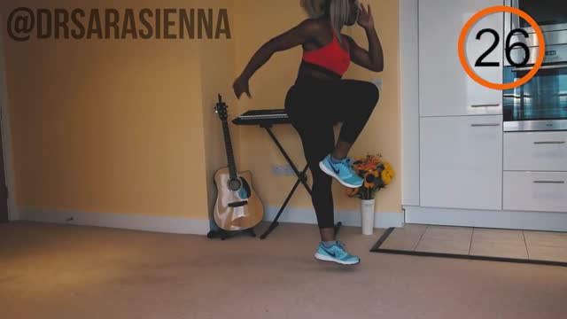 10 MIN THICK THIGH LEGS WORKOUT! AT HOME NO EQUIPMENT - DOCTOR SARA - #SARTEMBER DAY 10