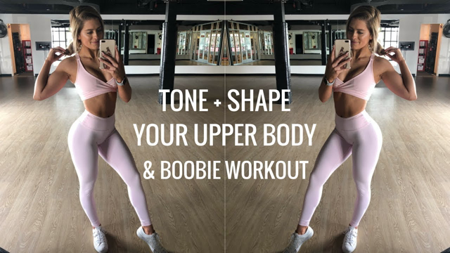 TONE & SHAPE Your Arms + Chest Workout For Women