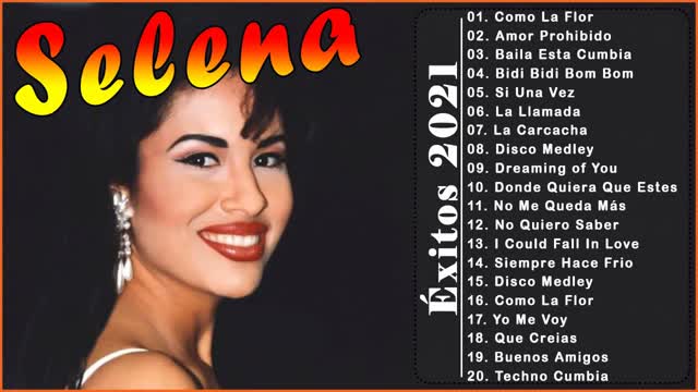 Selena Mix Nuevo 2021 - Selena Quintanilla Sus Mejores Éxitos - Mix De Exitos De Selena 2021