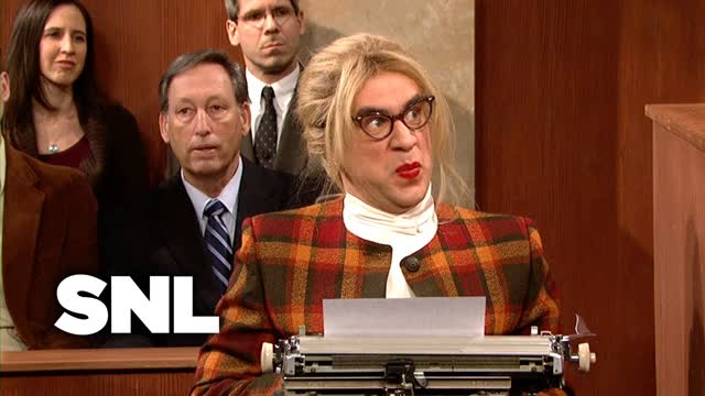 Court Stenographer - Saturday Night Live