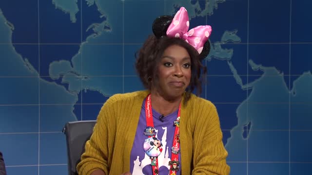 Weekend Update: A Weary Mother in Her Darkest Hour on Disney's Reopening - SNL
