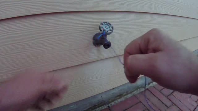 Outside faucet insulation cover part 2