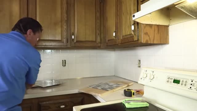Art3d Peel and Stick Tile Kitchen Backsplash Installation