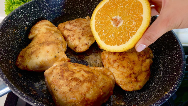 ASMR Orange Ginger Chicken❗❗❗
