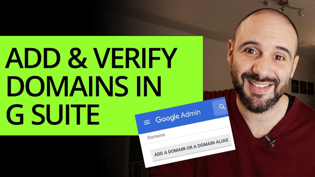 How to Add and Verify Multiple Domains in G Suite (EASY)