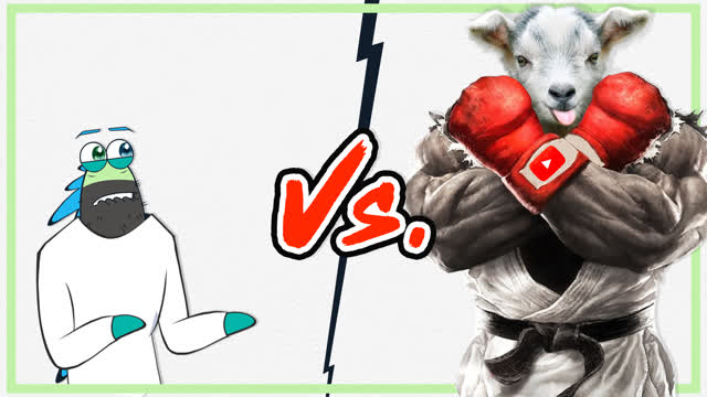 SILLY GOAT terrorizes town goes VIRAL