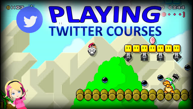 Mario Maker 2 Twitter Courses Lets Play Azalea22