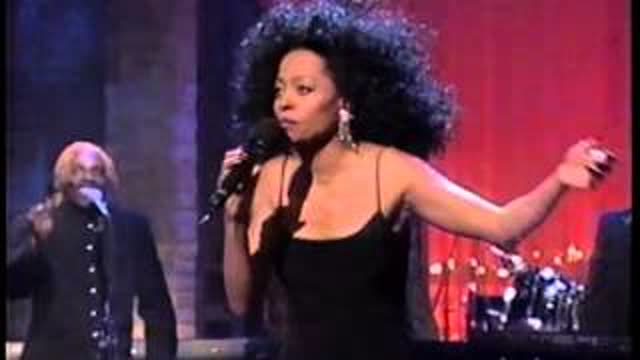 DIANA ROSS  Take Me Higher on Letterman