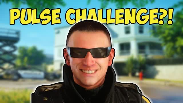 PULSE weapon CHALLENGE!!(funny) | Rainbow Six Siege