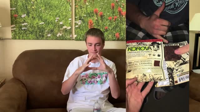 EATING A 1000 MG EDIBLE BLACKOUT BROWNIE