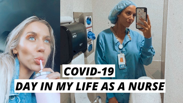 DAY IN THE LIFE OF A NURSE: COVID-19 | a nurses perspective | Maddie Woods