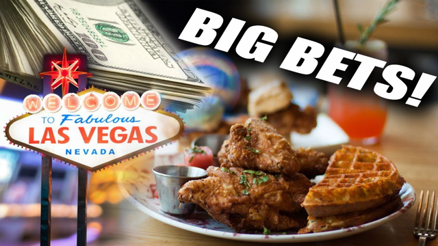 BETTING $5000 IN LAS VEGAS AND EATING REAL GOOD | VLOG #36