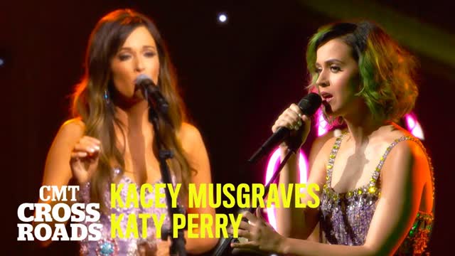 Kacey Musgraves & Katy Perry Perform "Merry Go 'Round" | CMT Crossroads