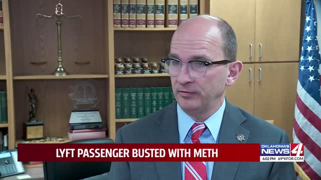 Lyft passengers caught with 5 pounds of meth in Norman
