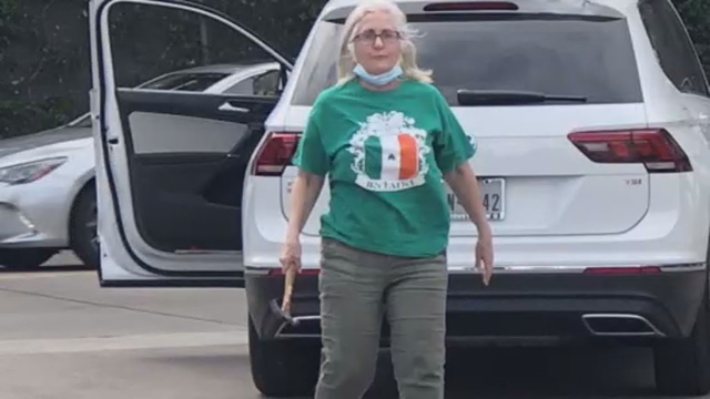 Woman arrested, accused of racial tirade