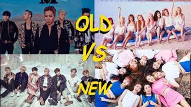 Old Generation VS New Generation KPOP Groups