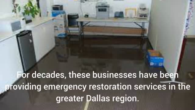 Dallas Water Damage Restoration