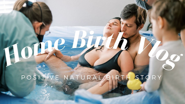 Home Birth Vlog || Labor and Delivery Vlog || Positive Water Birth || Unmedicated Birth Video